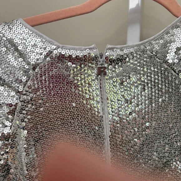 REMAIN BIRGER CHRISTENSEN  Sequinned Midi Dress size 34 - Picture 5 of 8